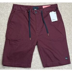 Imperial Motion Murphy Walkshort Men's Maroon Classic Fit‎ Shorts Size 30